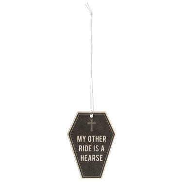 Vanilla Scented Coffin Air Freshner